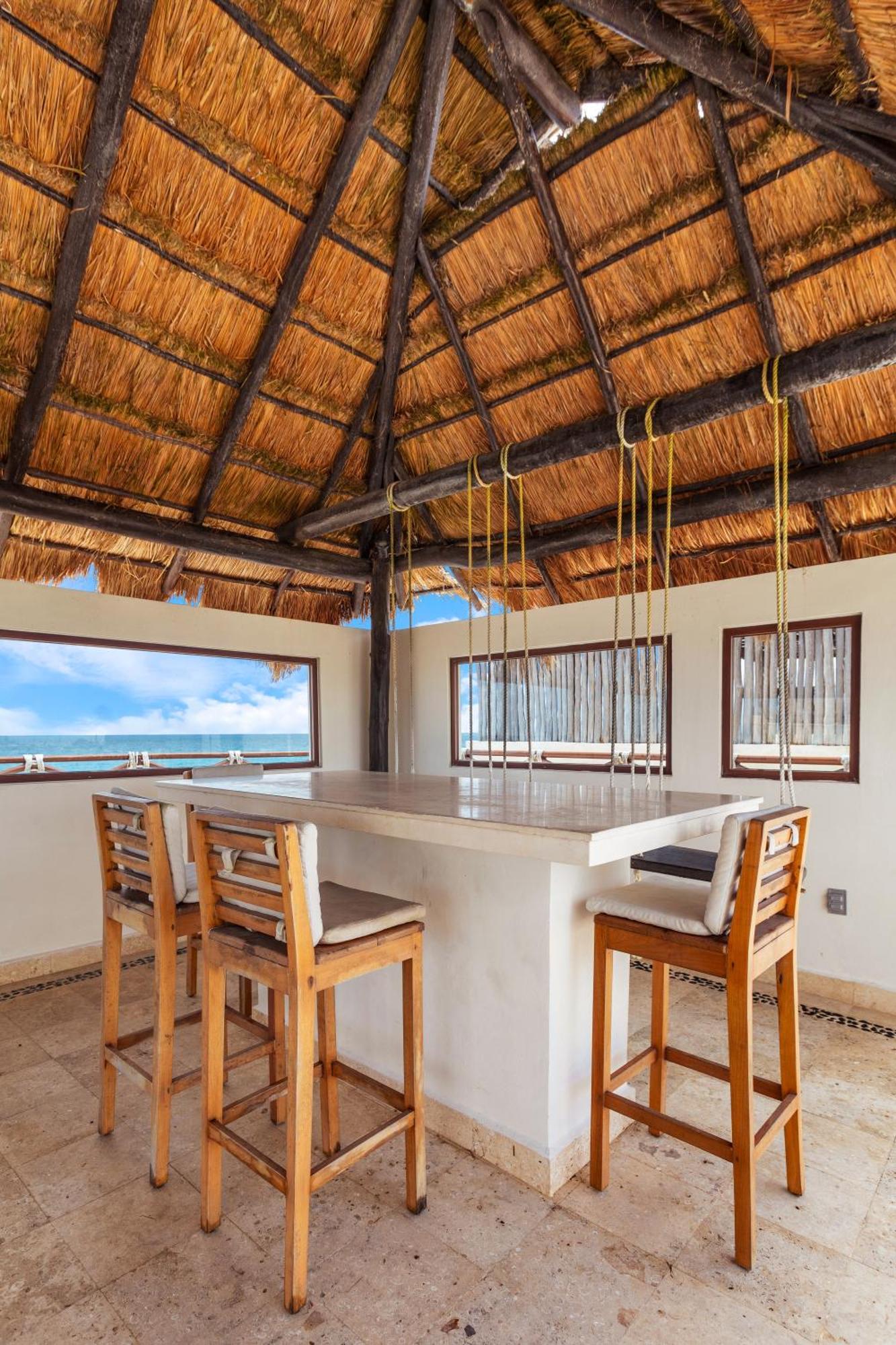 Villa Casa Javi- Ocean Front Located Mid Isla Mujeres Exterior foto